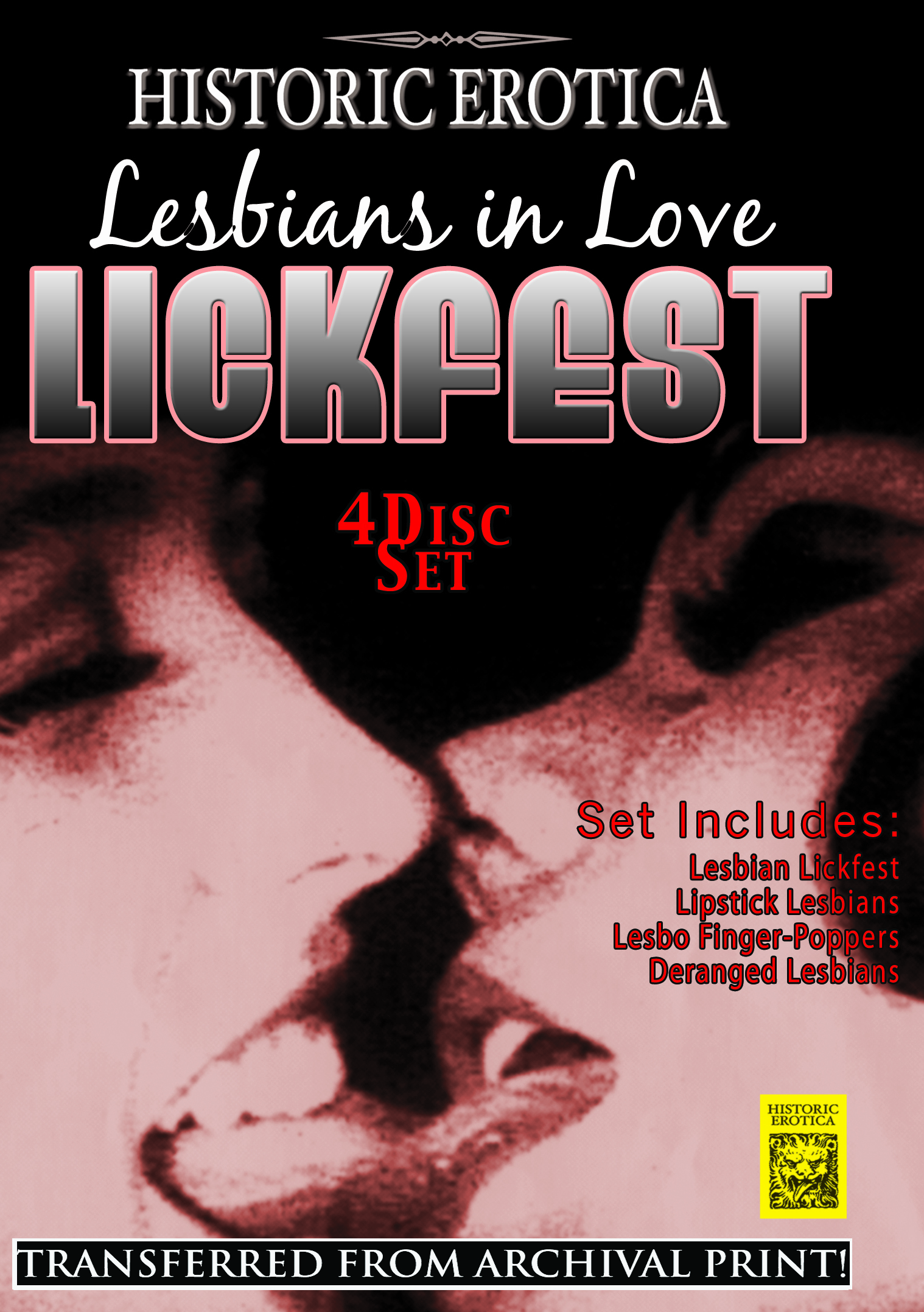 Lesbians in Love Lickfest (4-Pack)